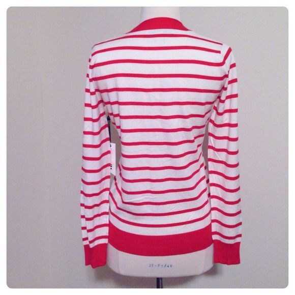 Forever 21 Striped Cardigan Size S NEW - Picture 2 of 4